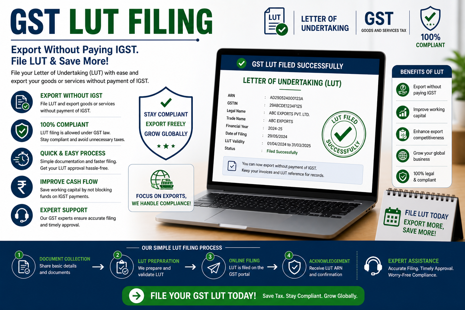 GST LUT Filing
